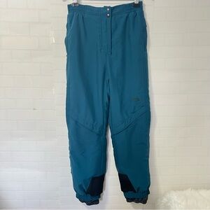 The Northface Snowboard Ski Snow Gortex teal Snow Pants Size 10 Women Outerwear